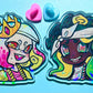 Pearl and Marina Holographic Pin Set