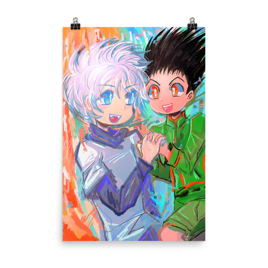 Complementary Killua and Gon Poster 24" x 36"